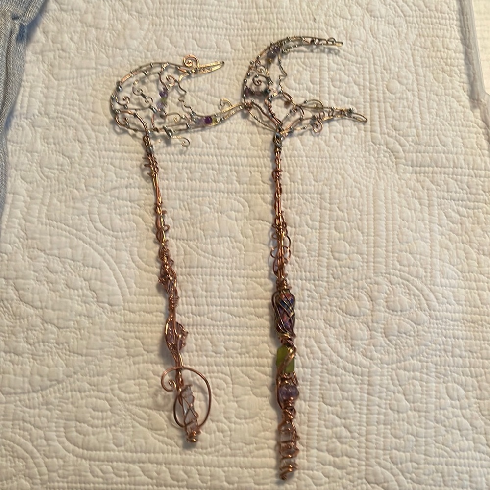 Handmade bubble wands